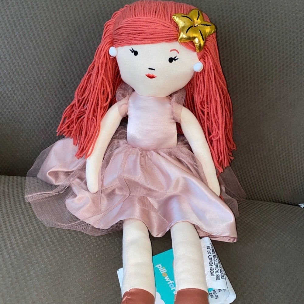 Pillowfort / Disney Ariel Doll. Soft Body Doll. New w/Tag.